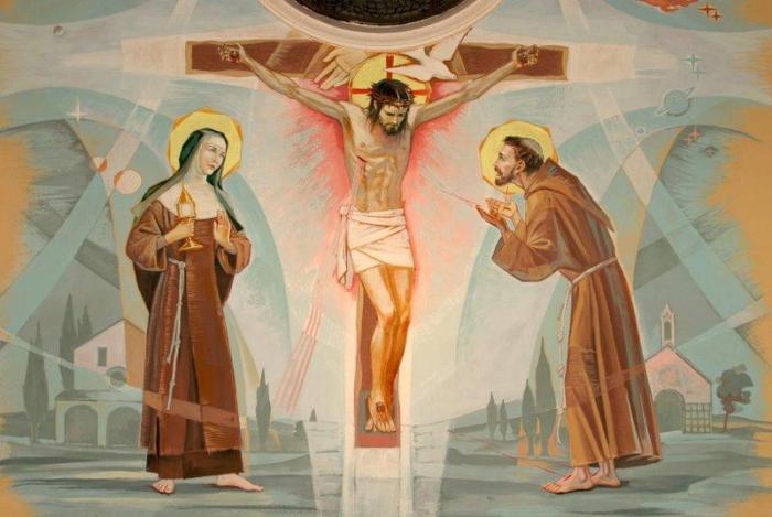 jesus-clare-and-francis