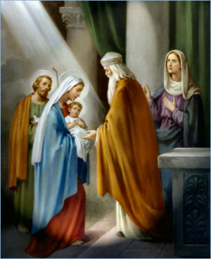 presentation of the child jesus in the temple